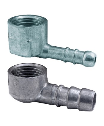PORTAGOMMA A 90° 1/2 F x 14 per Metano