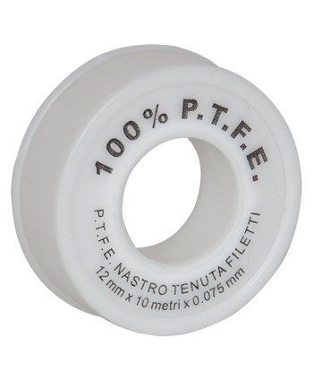 NASTRO TEFLON 1/2 x 10 mt. (cf. 10 rt.)