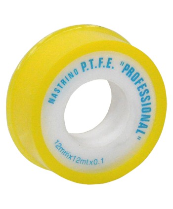 NASTRO TEFLON PER GAS 1/2x12 mt. x0,1 mm - cf. 10 rt.