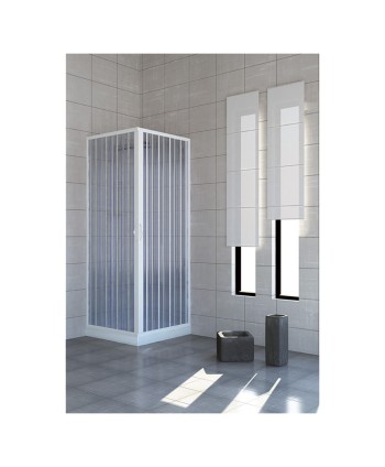 BOX DOCCIA A DUE PORTE 'NILO' cm 80 x 100 - H 185