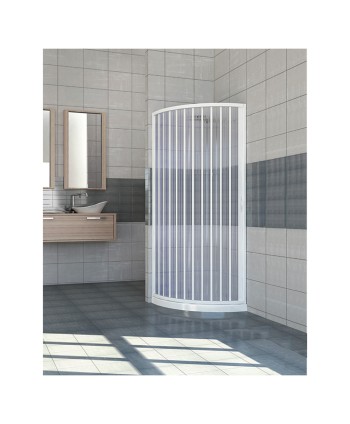 BOX DOCCIA AD UNA PORTA 'KAMA' cm 90x90 - H 185