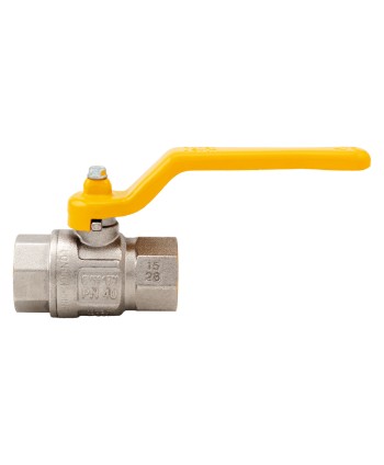 VALVOLA A SFERA PER GAS CON LEVA 1 FF