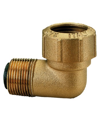 RACCORDO A "L" MASCHIO ø  20 x 1/2