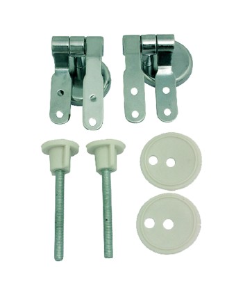 CERNIERA FISSAGGIO PER SEDILE WC 2 pz