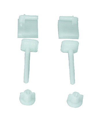 CERNIERA FISSAGGIO PER SEDILE WC 2 pz