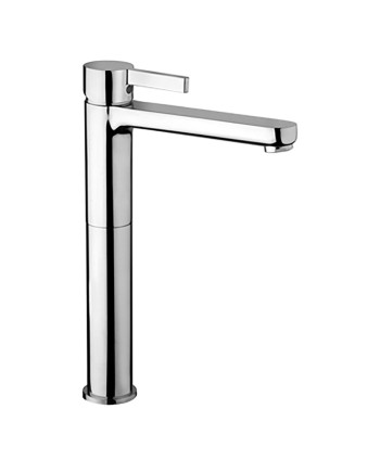 MONOCOMANDO LAVABO ALTO 'ABBRACCI' cromato