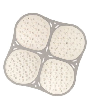 TAPPETO ANTISCIVOLO MASSAGGIANTE 'RELAX' cm 53 x 53