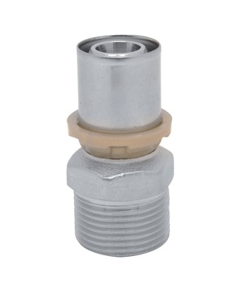 RACCORDO A PRESSARE DIRITTO 'ART. 402' 26 x 3/4 - maschio