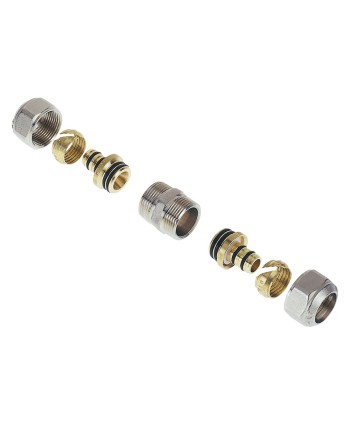 RACCORDO A STRINGERE DIRITTO DOPPIO 'ART. 530 / 540' 'art.540' - 20 x 20