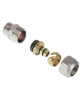 RACCORDO A STRINGERE DIRITTO 'ART. 531 / 541 / 591' 'art.541' - 20 x 1/2 - maschio