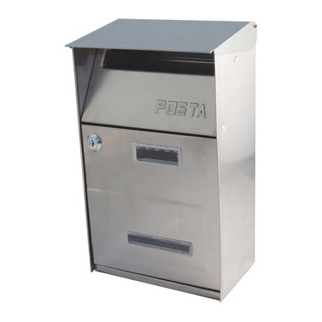 CASSETTA POSTA VIENNA INOX DOMUS MM 220X110 H.MM 320
