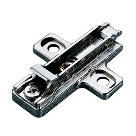 BASETTA CERNIERA INCASSO BAR3R SALICE ACC NICH INNESTO RAPIDO H.MM 0 MM 37X32