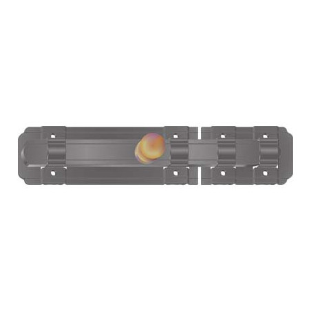 CATENACCIO TRAVERSO A FISSARE SMERALDA DDF VERN NERO MM 33X157