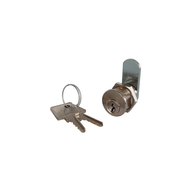 SERRATURA A CILINDRO LEVA DRITTA 22 MERONI OTTONE SATINATO F.MM 20 L.MM 30