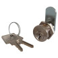 SERRATURA A CILINDRO LEVA DRITTA 22 MERONI OTTONE SATINATO F.MM 20 L.MM 30