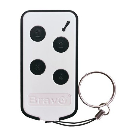 RADIOCOMANDO APRICANCELLO PASSEPARTOUT BRAVO MHZ 433/868 BANCHI 4  + CR2032