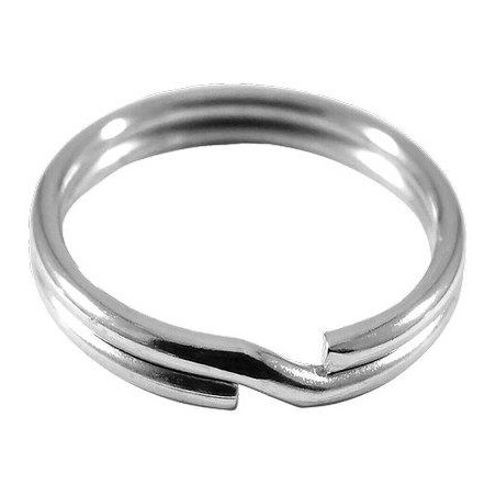 ANELLO PORTACHIAVE SELF ACCIAIO NICHELATO MM 30 CF=PZ 2