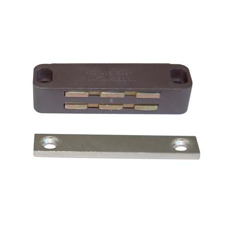 CRICCHETTO MAGNETICO SPORTELLI UC20 VAREC MM 74 H.MM 22 KG 14 + INCONTRO MARRONE