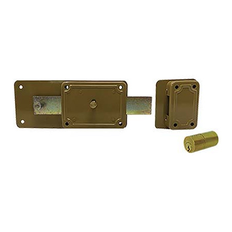 SERRATURA FERROGLIETTO P50 FISSO FACCHINETTI C.TONDO FISSO M5+SCR+POMOLO E.MM 50