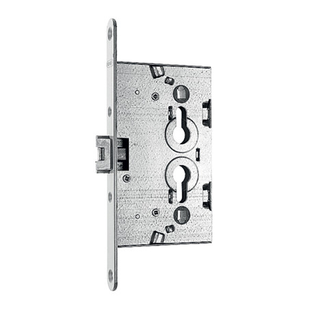 SERRATURA METALLO INFILARE PN5C NEMEF FEB B.T ZINC F.MM 20 M1+SCR Q8 E.MM 65