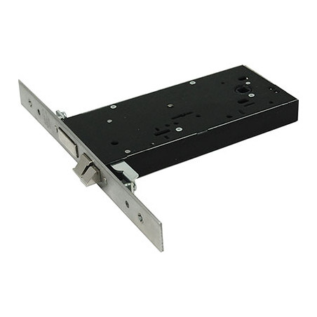SERRATURA METALLO INFILARE ELETTRICA 5978 OMEC B.Q INOX F.MM 25 DM M4 TRIPL+SCR H.MM 64 E.MM 90