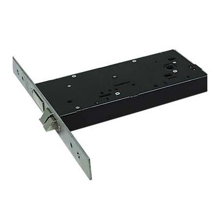 SERRATURA METALLO INFILARE ELETTRICA 5938 OMEC B.Q INOX F.MM 25 DM M4+SCR H.MM 82,5 E.MM 90
