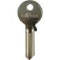 CHIAVE PIATTA ILSA BK007 ORIGINALE OTTONE NICHELATO