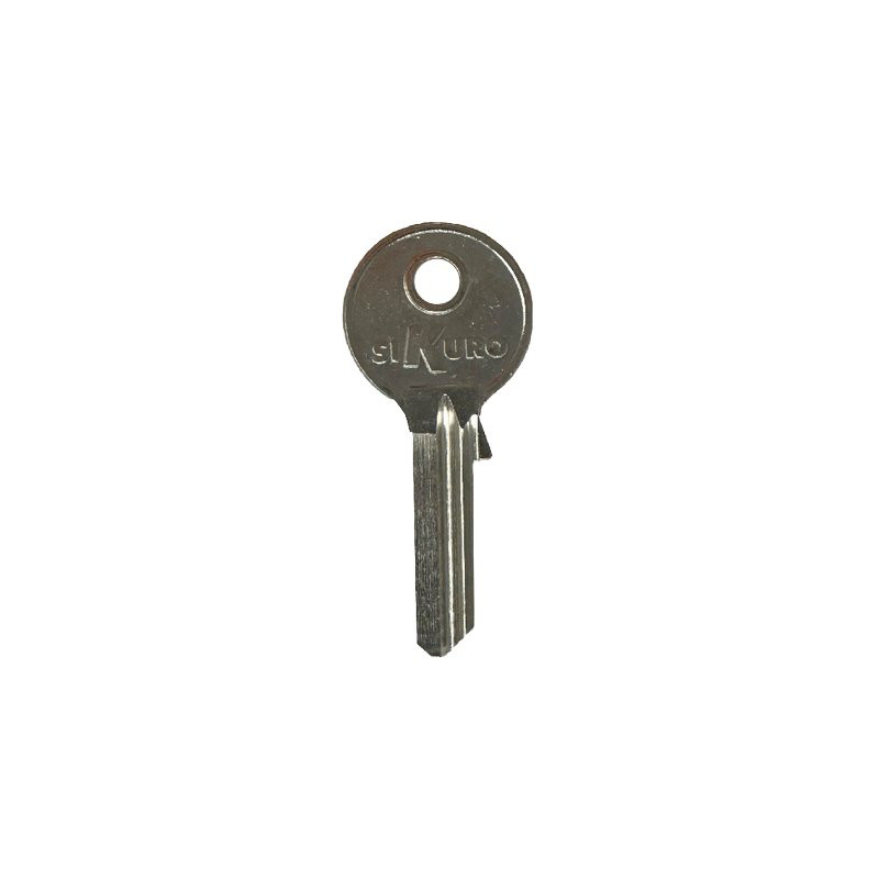CHIAVE PIATTA ILSA BK009 ORIGINALE OTTONE NICHELATO