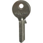 CHIAVE PIATTA ILSA BK009 ORIGINALE OTTONE NICHELATO
