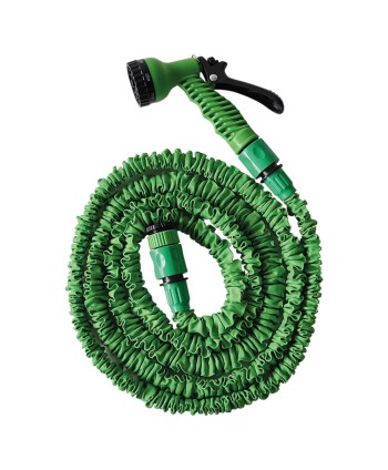 TUBO ESTENSIBILE PER GIARDINO IN KIT mt. 5 fino a 15 max