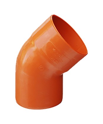 CURVA 45° IN PVC 45° Ø 200