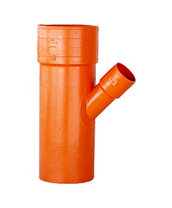 BRAGA RIDOTTA 45° IN PVC 45° Ø 100 / 50