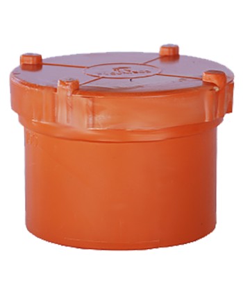 TAPPO A VITE IN PVC Ø 200