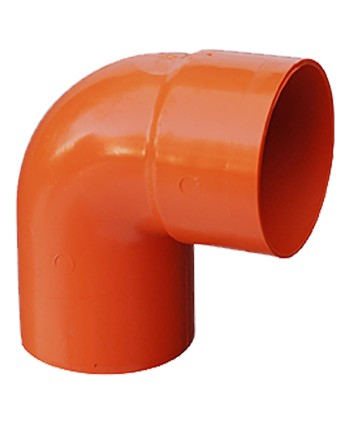 CURVA 87° IN PVC 87° Ø 140