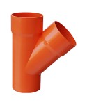 DERIVAZIONE 45° IN PVC 45° Ø 63