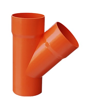 DERIVAZIONE 45° IN PVC 45° Ø 63