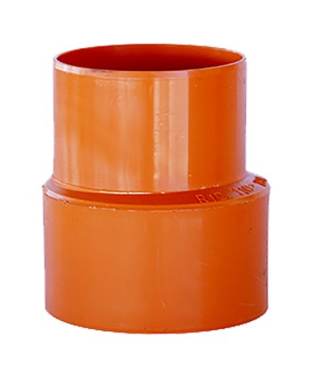 AUMENTO ECCENTRICO IN PVC Ø 40 / 80