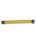 FLESSIBILE ESTENSIBILE RIVESTITO PER GAS MF 3/4' - da 200 a 400 mm - DN20 