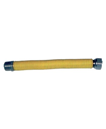 FLESSIBILE ESTENSIBILE RIVESTITO PER GAS MF 3/4' - da 200 a 400 mm - DN20 
