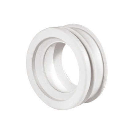 MORSETTO GOMMA BIANCA PER VASO Diam. Est. 55 Diam. Int. 40/45