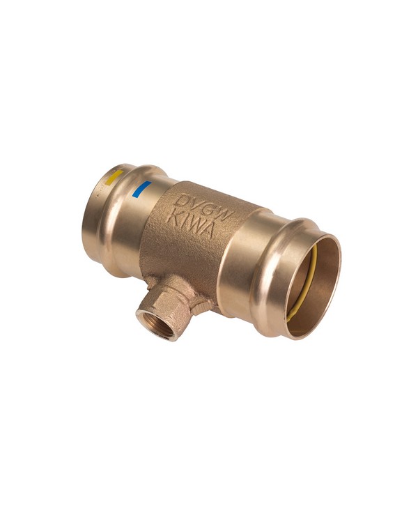 TEE F FILETTO  FF A PRESSARE ACQUA/GAS B ONE Diam 15 x 1/2