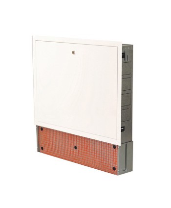 CASSETTA METALLICA PER COLLETTORI CON PIEDINI mm 850 x 630 x  80/130