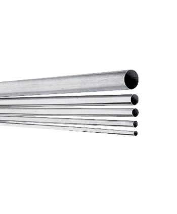 TUBO 6 ML ACCIAIO AL CARBONIO ZINCATO ESTERNAMENTE Diam. 22