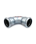 CURVA 90° FF A PRESSARE IN ACCIAIO CARBONIO STEEL PRES Diam. 28
