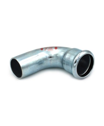 CURVA 90° MF A PRESSARE IN ACCIAIO CARBONIO STEEL PRES Diam. 28