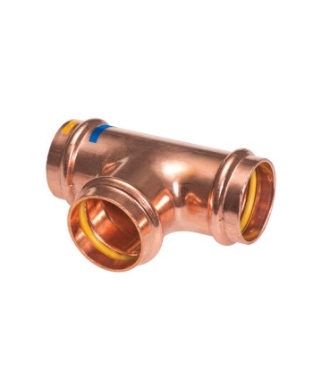 TEE UGUALE  FFF A PRESSARE ACQUA/GAS B ONE Diam. 15
