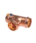 TEE UGUALE  FFF A PRESSARE ACQUA/GAS B ONE Diam. 18