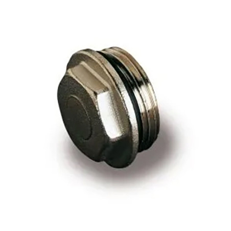TAPPO CIECO CON GUARNIZIONE O-RING 1"