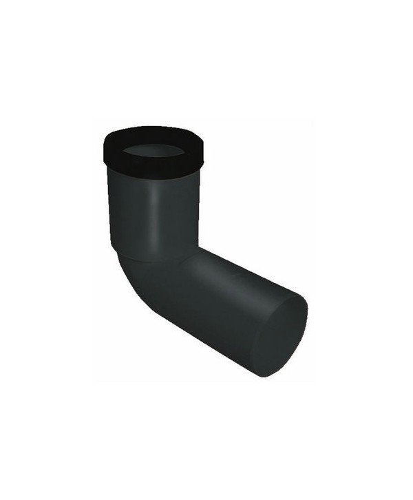 CURVA PROLUNGATO WC PPR BLACK SILENT DN 110