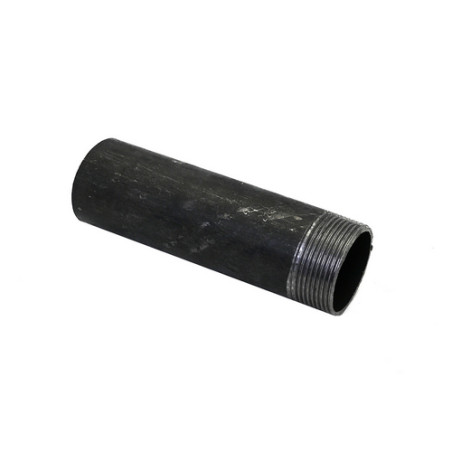TRONCHETTO NERO FILETTATO ACCIAIO Lungh. 150 - 1"